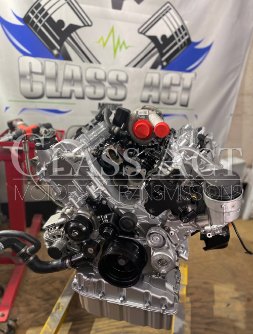 Class Act Motors Upgraded Longblock with Upgraded Charge Air & Upgraded Intake Manifold Set - front image